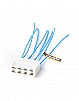 Колодка межжгутовая 8 контактная гнездовая серии 6.3, с проводами (выключатель зажигани) SLON 375-01