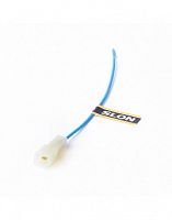 Колодка межжгутовая 1-контактная штыревая серии 2.8, с проводом АХ 341-02 (20)