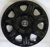 Опус черный глянец 14 колпак декор.(4)