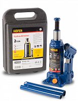 Домкрат бутылочный (с пред.кл.) HOFER 2т (160-310мм) HF 902 132
