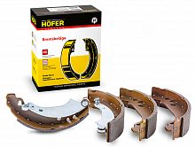 Колодка HOFER торм. задн. Renault Logan (04-) 180х42, т/с Bendix, барабан. HF 350 965