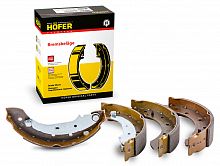 Колодка HOFER торм. задн. Renault Logan (04-) 203х38, т/с TRW, барабан. HF 350 966
