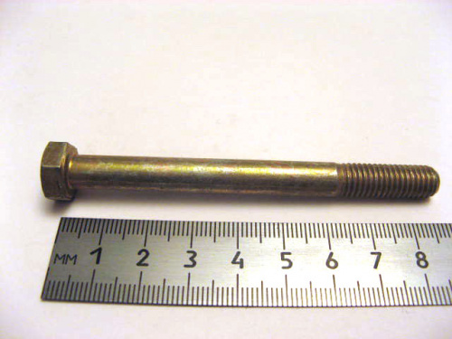 Болт М8х80 хомута глушителя 2101 (50)