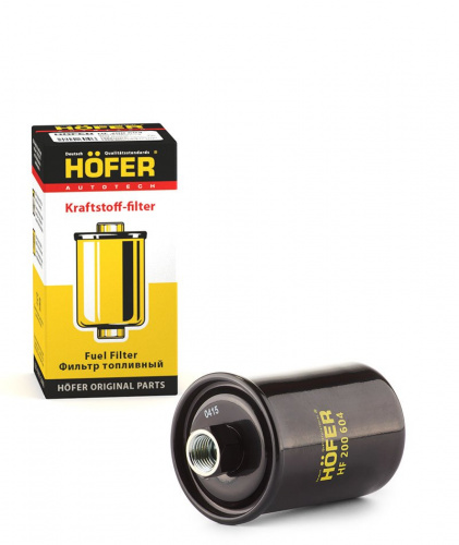 Фильтр топливный HOFER ВАЗ 2112 (инж. дв. 1.5л.; резьба) HF 200 604