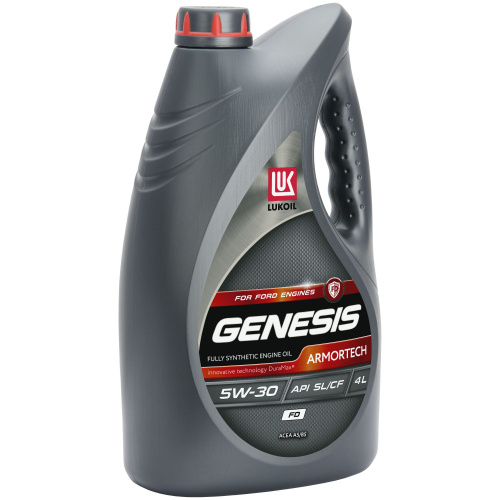 Лукойл GENESIS ARMOTECH 5W30 FD 4л фото 3