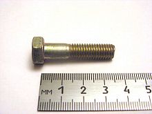 Болт М8х35 хомут руль. тяг (скрутка) (50)