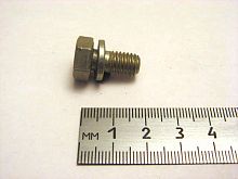 Болт М8х16 с гровером креп. капота 2101 (50)