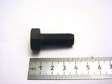 Болт М12х1,25х30 крепления шкива коленвала 2108 (черный) (50)