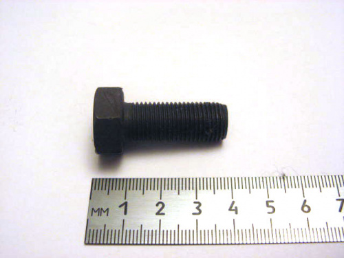 Болт М12х1,25х30 крепления шкива коленвала 2108 (черный) (50)