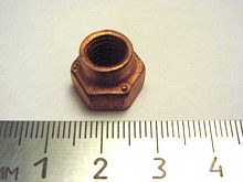 Гайка М8х1,25 (обмедн.) приёмной трубы 2108 (50)