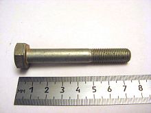 Болт М10х1,25х70 кронштейна растяжки длин. (белый) (50)