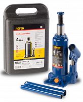 Домкрат бутылочный (с пред.кл.) HOFER 4т (195-380мм) HF 902 134