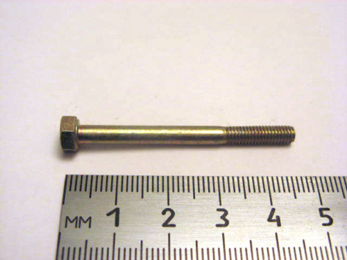 Болт М4х45 креп. подуш. (ромбик) глушителя (50)